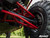 Polaris RZR XP Turbo High-Clearance A-Arms - Non-Adjustable - Lower - Heavy-Duty 4340 Chromoly Steel - Red