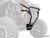 Polaris RZR XP S Rear Bumper - Black