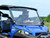 Polaris Ranger XP 1000 Flip Windshield - NorthStar Edition - 2017 - Scratch Resistant Polycarbonate - Clear -