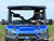 Polaris Ranger XP 1000 Flip Windshield - 1000 Diesel - 2015-2018 - Scratch Resistant Polycarbonate - Clear -