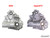 Polaris General XP 1000 Transmission Case - Left (Snorkel Side)
