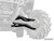 Polaris General XP 1000 High Clearance 1.5" Forward Offset A-Arms - Excludes Ball Joints
