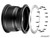 Mounted Tires - AT Incursion - 33x10-15 - 4/137 - Healy Lock Series - Beadlock - 15 inch - 10 inch -