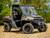 Polaris Ranger XP 1000 Flip Windshield - Standard Cab - 2024+ - Scratch Resistant Polycarbonate - Clear -