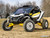Can-Am Maverick R Scratch-Resistant Flip Windshield - Scratch Resistant Polycarbonate - Light Tint