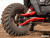 Polaris RZR XP Turbo High Clearance 2" Forward Offset A-Arms - Excludes Ball Joints - Red