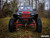 Polaris RZR XP Turbo High Clearance 1.5" Forward Offset A-Arms (Chromoly) - Red