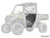 Polaris Ranger 1000 HDPE Half Doors - 2020-2025