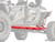 Polaris RZR XP 4 Turbo Tree Kickers - Red