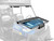 Bobcat UV34 Flip Down Glass Windshield - Driver & Passenger Side Wipers