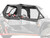 Polaris RZR XP 4 1000 Primal Soft Cab Enclosure Upper Doors - Clear Rear Windshield