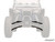 Honda Talon 1000X High Clearance 1.5" Forward Offset A-Arms - Super Duty 300M Ball Joints
