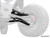 CFMOTO ZForce Z10 Atlas Pro 1.5" Forward Offset A-Arms - Heavy-Duty 4340 Chromoly Steel - Bushing Kit