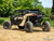 Can-Am Maverick X3 MAX Primal Soft Cab Enclosure Upper Doors - Standard Doors - Scratch Resistant Rear Windshield - Light Tint - Door Handles -