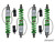 Phantom Pro Sport Series Remote Reservoir Shocks - RZR S 800 -