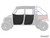 Polaris Ranger XP 1000 Aluminum Doors - Crew Cab - XP 1000 - 2017-2018 -