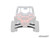 Polaris RZR XP Turbo High Clearance Boxed A-Arms - Keller Ball Joints - Black