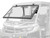 Can-Am Defender HD11 MaxDrive Power Flip Glass Windshield - With Wiper & Washer Kit
