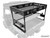 CFMOTO UForce 1000 Outfitter Bed Rack - 2 Cube Lights - 1 Shelf