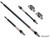 Polaris General 4 Heavy-Duty Prop Shaft Rhino Driveline - C Series - Manufactured after 05/15/2017 - Front, Mid, & Rear - Billet