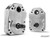 Polaris RZR 900 6" Portal Gear Lift - 2 Seat - Manufactured before 3/2/2015 - Dual - Without 7-10 inch Lift Kit - Billet - 0.45 -