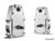 Polaris RZR XP 8" Portal Gear Lift - Single Idler - Billet - 0.6 -