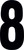 DIRT DIGITS #8 4" Black Extreme Digits 3/Pk XT43B-8