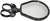 AXIA 6" Round Folding Side Mirror 2 Clamps Needed MOD6FSM-BK