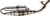 FIRE POWER Scooter Exhaust System Stainless 0923003A