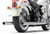 COBRA Bad Hombre True Duals Chrome Softail 07-11 6985