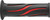 BikeMaster 7/8in Wave Grips - Black/Red 105936