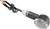 BikeMaster Ministalk Marker Light Round Carbon/Clear 266012