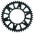BikeMaster Kawasaki Rear Steel Sprocket 530 43T - Black 965336