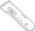 DragonFire Racing 19-25 Honda Talon Shifter Plate - Stainless Steel 522635