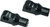 Kuryakyn Peg Adapter Harley-Davidson Male Mount Black 8890