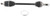 QuadBoss 11-15 Can-Am Commander 1000 Rear Left Replacement Axle 609359