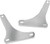 Kuryakyn Fixed Mounts For Multi-Purpose Backrest 06-17 Softail Chrome 1667