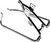 Bikers Choice 09-13 FLH FLT Chrome Saddlebag Support Bracket 564333