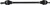DragonFire Racing Hydra Axle- Can-Am Maverick X3 900 X rs Turbo R 17-18- Postion- Front Right 522842