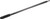 Kuryakyn Billet Antenna Hex/Grooved Black & Raw 864