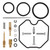 QuadBoss 86-87 Honda ATC200X Carburetor Kit 418070