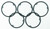 Twin Power 84-99 Big Twin Exc 99 Softail and Dyna models Derby Cover Gasket 5 Pk 43267