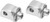 Kuryakyn Splined Passenger Peg Adapter Chrome 8923