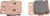 QuadBoss 04-08 Arctic Cat 400 DVX Front Left Sintered Brake Pad 600113