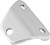 Bikers Choice 49-84 FL Chrome Bottom Mount Headlight Bracket 492922