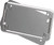 Kuryakyn License Frame & Backing Plate Set 4in X 7in Chrome 9166
