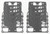 Twin Power 99-17 Twin Cam Big Twin Lower Rocker Box Gaskets Replaces H-D 16719-99 Pr 43202