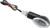 BikeMaster Ministalk Marker Light Oval - Black/Clear 266017