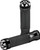 BikeMaster Grips 135mm Revolver Barend Grips - Black 101861