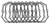 Twin Power 37-86 Big Twin 4 Speed Transmission Side Cover Gasket Replaces H-D 33295-36 5 Pk 43278